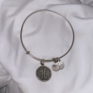 alex & ani initial bracelet